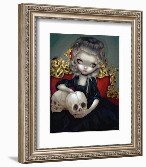 Les Vampires Les Cranes-Jasmine Becket-Griffith-Framed Art Print