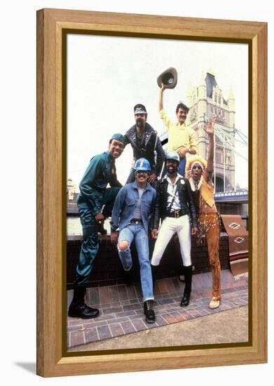 Les Village People in London on August 1St, 1980-null-Framed Stretched Canvas