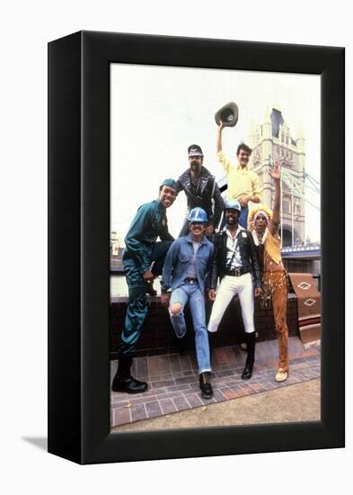 Les Village People in London on August 1St, 1980-null-Framed Stretched Canvas