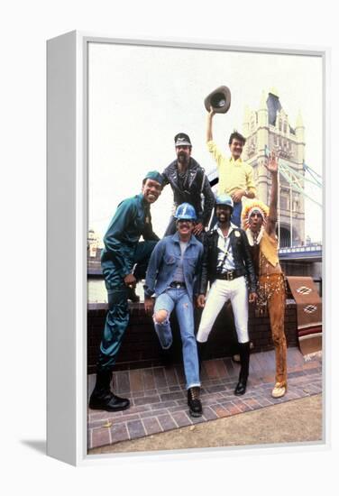 Les Village People in London on August 1St, 1980-null-Framed Stretched Canvas