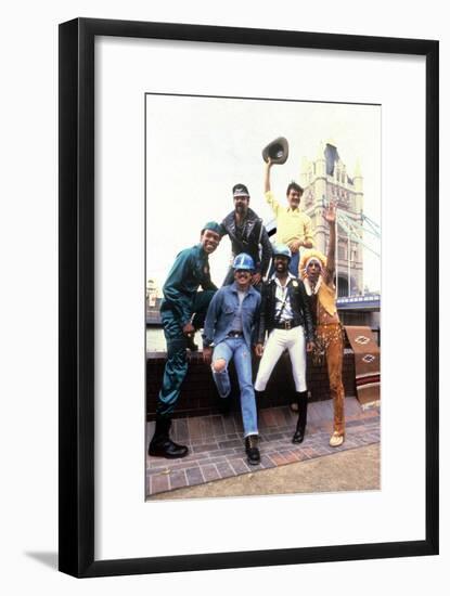 Les Village People in London on August 1St, 1980-null-Framed Photo