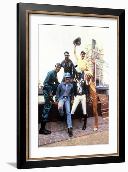 Les Village People in London on August 1St, 1980-null-Framed Photo