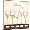 Les Vins Blancs-Andrea Laliberte-Mounted Art Print