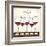 Les Vins Rouges-Andrea Laliberte-Framed Art Print