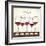 Les Vins Rouges-Andrea Laliberte-Framed Art Print