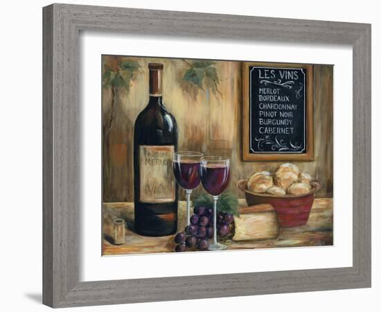 Les Vins-Marilyn Dunlap-Framed Art Print