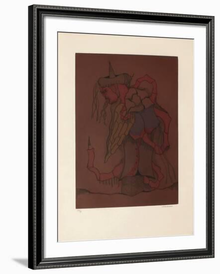 Les Vitriers 2-Jorge Camacho-Framed Limited Edition