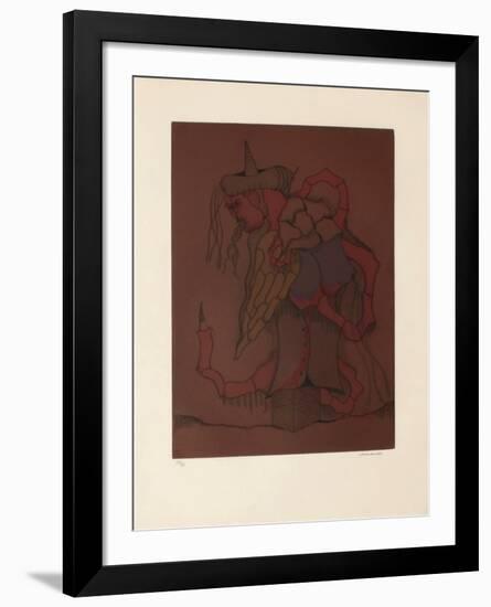 Les Vitriers 2-Jorge Camacho-Framed Limited Edition