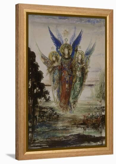 Les Voix du soir-Gustave Moreau-Framed Premier Image Canvas