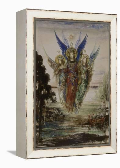 Les Voix du soir-Gustave Moreau-Framed Premier Image Canvas