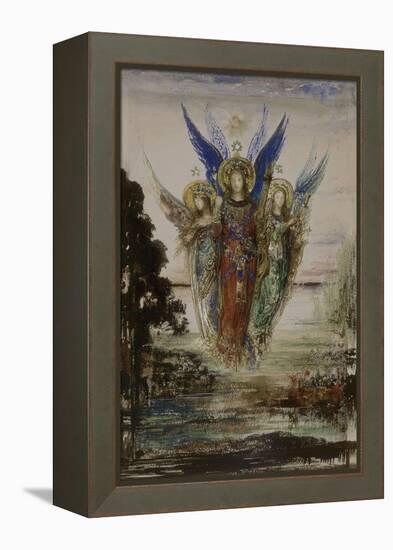 Les Voix du soir-Gustave Moreau-Framed Premier Image Canvas
