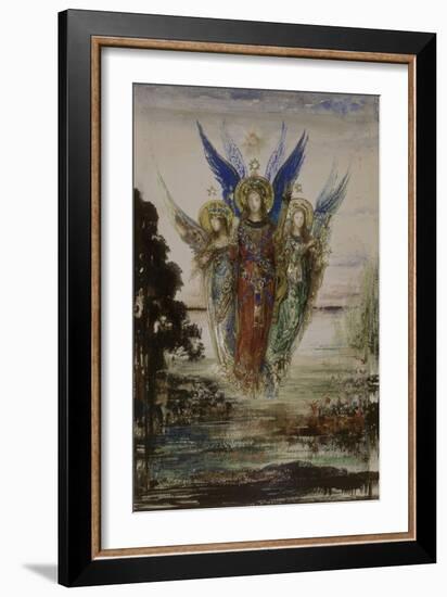 Les Voix du soir-Gustave Moreau-Framed Giclee Print