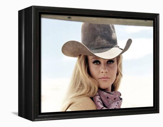 Les Voleurs by Trains THE TRAIN ROBBERS by BurtKennedy with Ann-Margret, 1973 (photo)-null-Framed Stretched Canvas