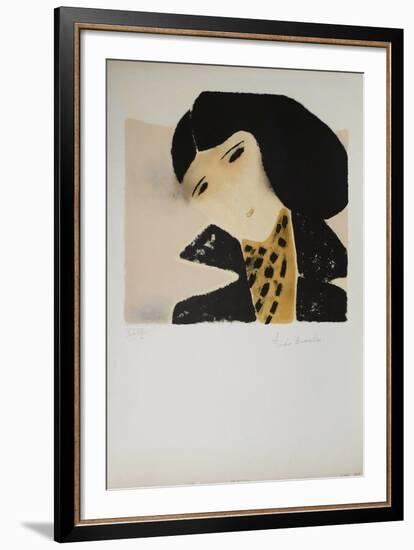 Les yeux noirs-Andre Brasilier-Framed Limited Edition