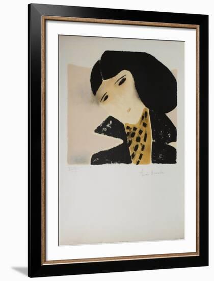 Les yeux noirs-Andre Brasilier-Framed Limited Edition