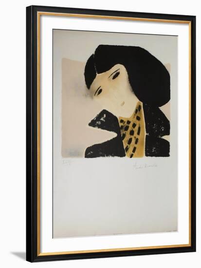 Les yeux noirs-Andre Brasilier-Framed Limited Edition