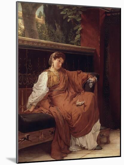 Lesbia Weeping over a Sparrow, 1866-Sir Lawrence Alma-Tadema-Mounted Giclee Print