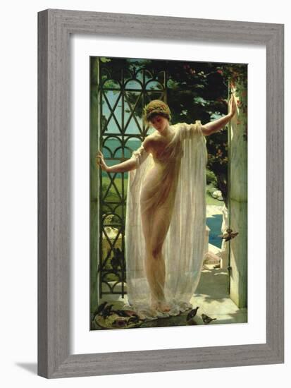 Lesbia-John Reinhard Weguelin-Framed Giclee Print