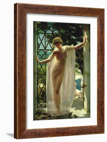 Lesbia-John Reinhard Weguelin-Framed Giclee Print