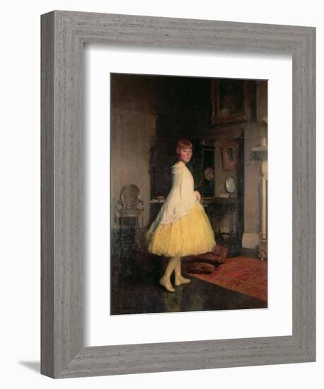 Lesley in the Studio, 1923-Thomas Martine Ronaldson-Framed Giclee Print