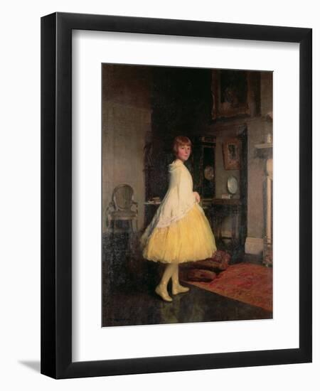 Lesley in the Studio, 1923-Thomas Martine Ronaldson-Framed Giclee Print