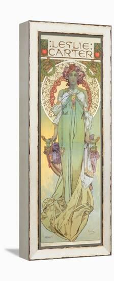 Leslie Carter (1862-1937), 1908-Alphonse Mucha-Framed Premier Image Canvas