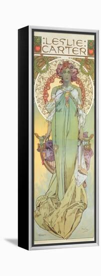 Leslie Carter (1862-1937), 1908-Alphonse Mucha-Framed Premier Image Canvas