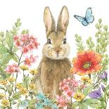 Garden Bunnies VI-Leslie Trimbach-Framed Art Print