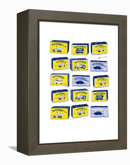 Lesney Matchbox Collection-Hanna Melin-Framed Premier Image Canvas