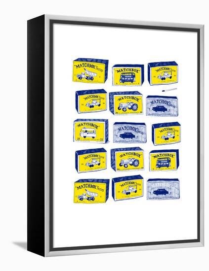 Lesney Matchbox Collection-Hanna Melin-Framed Premier Image Canvas