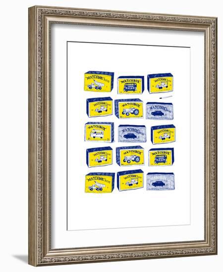 Lesney Matchbox Collection-Hanna Melin-Framed Giclee Print