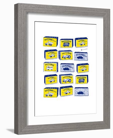 Lesney Matchbox Collection-Hanna Melin-Framed Giclee Print