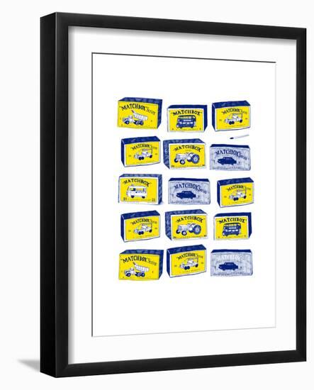 Lesney Matchbox Collection-Hanna Melin-Framed Giclee Print