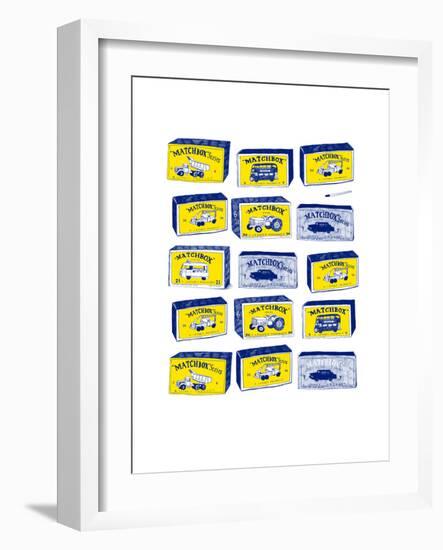 Lesney Matchbox Collection-Hanna Melin-Framed Giclee Print