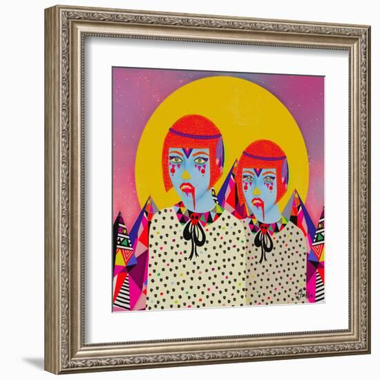 Less Human Everyday-Diela Maharanie-Framed Art Print