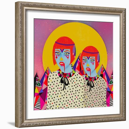 Less Human Everyday-Diela Maharanie-Framed Art Print