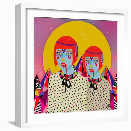 Less Human Everyday-Diela Maharanie-Framed Art Print