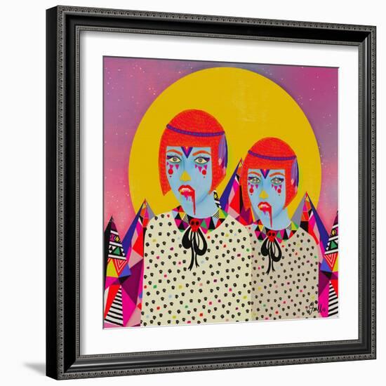 Less Human Everyday-Diela Maharanie-Framed Art Print