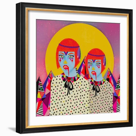 Less Human Everyday-Diela Maharanie-Framed Art Print