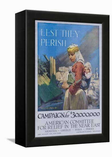 Lest They Perish Poster-null-Framed Premier Image Canvas