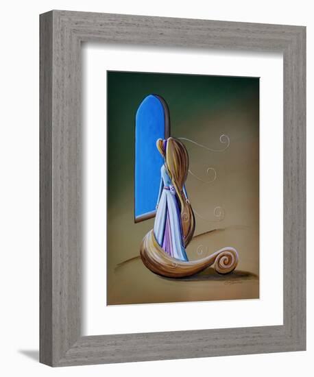 Let Down Your Hair-Cindy Thornton-Framed Art Print