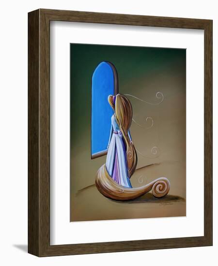 Let Down Your Hair-Cindy Thornton-Framed Art Print