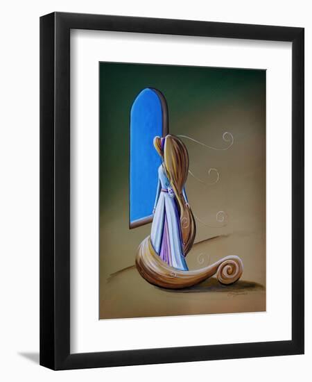 Let Down Your Hair-Cindy Thornton-Framed Art Print