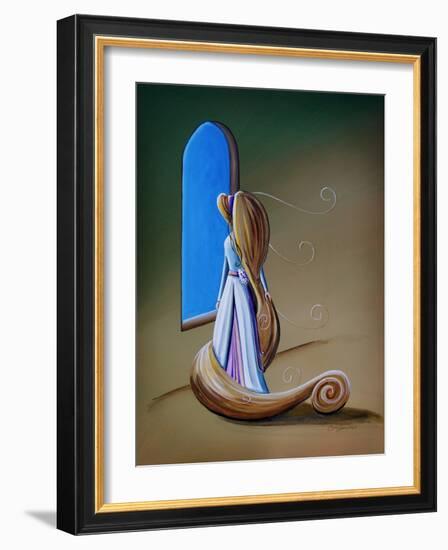 Let Down Your Hair-Cindy Thornton-Framed Art Print