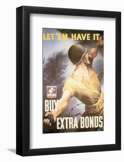 Let'em Have It-Bernard Perlin-Framed Art Print