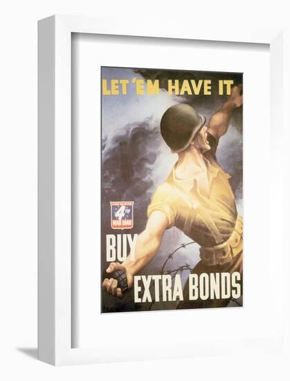 Let'em Have It-Bernard Perlin-Framed Art Print