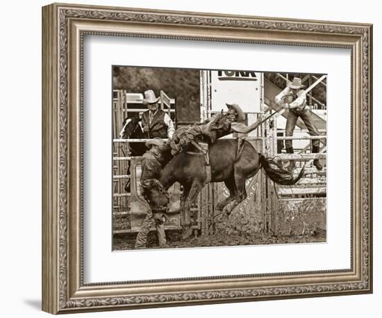 Let er Rip-Barry Hart-Framed Art Print