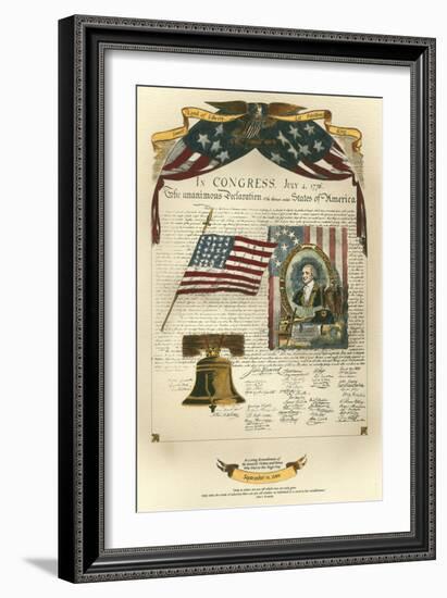 Let Freedom Ring II-null-Framed Art Print