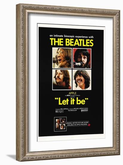 Let it Be, 1970-null-Framed Giclee Print