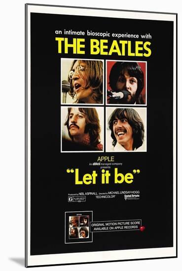 Let it Be, 1970-null-Mounted Giclee Print